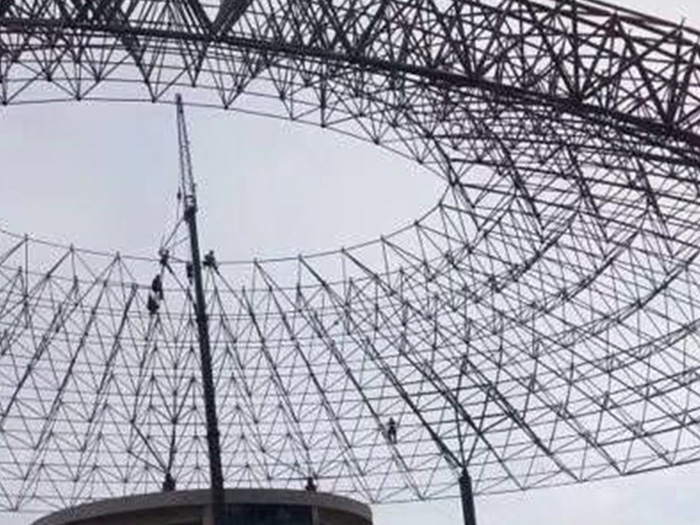 江苏篮球馆球形网架厂家价格