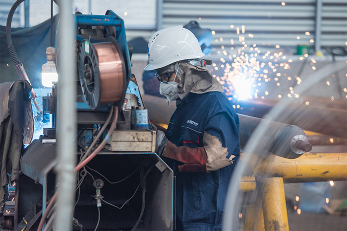 江苏网架焊接车间